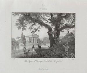 Viaje para a Itália em 1822, 1833. de Jean Baptiste Isabey