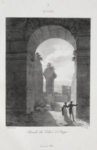 Viaje para a Itália em 1822, 1833. de Jean Baptiste Isabey
