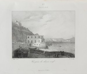 Viaje para a Itália em 1822, 1833. de Jean Baptiste Isabey