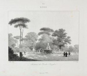 Viaje para a Itália em 1822, 1833. de Jean Baptiste Isabey