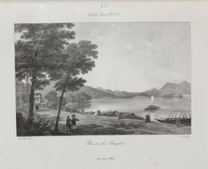 Viaje para a Itália em 1822, 1833. de Jean Baptiste Isabey