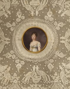 Retrato da princesa Pauline Schwarzenberg