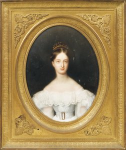 Princesa Clémentine de Orléans 1817-1907, princesa de Saxe-Coburg e Gotha, 1830 de Jean Baptiste Joseph Duchesne