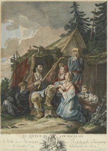O jogador de balalaica, 1765