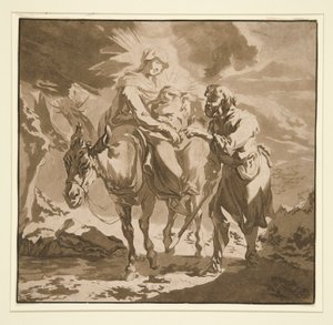 O Voo para o Egipto de Jean-Baptiste Le Prince