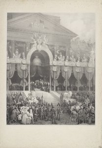 Inauguração de Leopoldo I como Rei dos Belgas, 1831