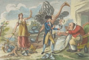 A Nona do Termidor, ou a Surpresa Inglesa..., 1795. de Jean Baptiste Marie Louvion