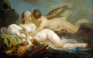 Diane et Callisto - Diana e Callisto par Pierre, Jean-Baptiste Marie (1714-1789)