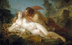 Júpiter e Antiope de Pierre, Jean-Baptiste Marie (1714-1789)