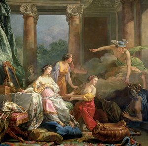 Mercúrio, Herse e Aglauros, 1763