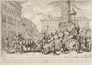 The Chinese Mascarade, 1735 de Jean Baptiste Marie Pierre