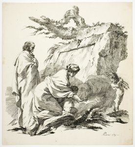 A fuga para o Egito de Jean Baptiste Marie Pierre