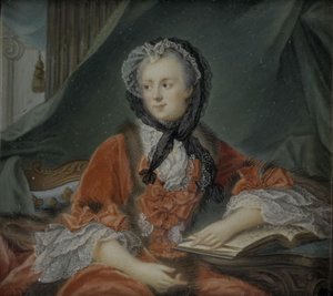 Retrato de Marie Leszczinska, Rainha da França (1703-1768)