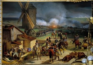 A Batalha de Valmy em 20 de setembro de Jean Baptiste Mauzaisse