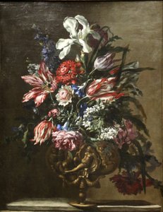 Flores num vaso. de Jean Baptiste Monnoyer