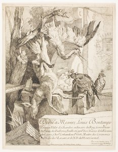Quatro Assuntos de Caça, No. 1 de Jean Baptiste Oudry