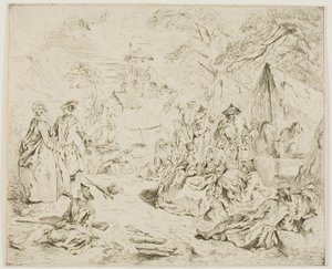 Descanso das tropas de Jean-Baptiste Pater