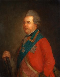 Retrato do príncipe Charles de Hesse-Kassel 1744-1836. de Jean Baptiste Perronneau