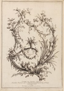 Caderno de cartéis chineses de Jean Baptiste Pillement