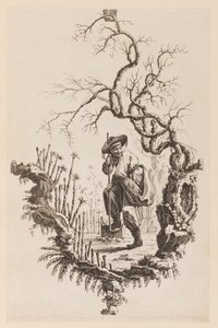 Figura e Ramo de Jean Baptiste Pillement
