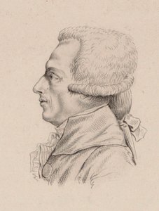 Retrato do violinista e compositor Niccolò Mestrino 1748-1789. de Jean Baptiste Ponce Lambert