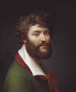 Auto-retrato. de Jean Baptiste Regnault