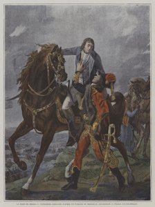 A morte do general Desaix na batalha de Marengo, 1800 de Jean Baptiste Regnault