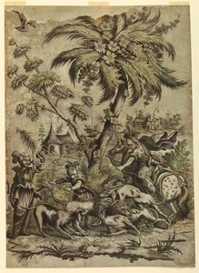 Caça ao Leão de Jean Baptiste Scotin I