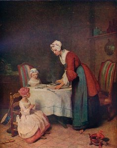 O le Benevolência antes da carne, c1740. 1911 de Jean Baptiste Simeon Chardin