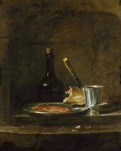 Preparando o Café da Manhã, ou o Cálice de Prata, antes de 1728.