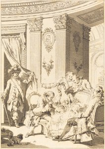 Le mari confesseur de Jean Baptiste Tilliard and Antoine Jean Duclos after Jean Honoré Fragonard