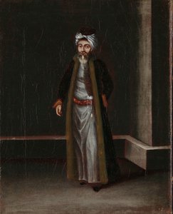 Um Guardião do Dinheiro Judaico de Jean Baptiste Vanmour (workshop of)