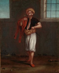 Um marinheiro albanês de Jean Baptiste Vanmour (workshop of)