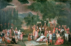 Uma festa de caça turca com o sultão Ahmed III