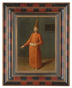 Um portador de machado otomano de Jean Baptiste Vanmour