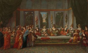 Casamento grego, c.1720-37 de Jean Baptiste Vanmour