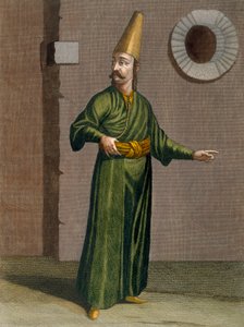 Lulufli-Baltadgi, prato 10 de &39;Coleção de cem impressões representando as diferentes nações do Levante&39; por Charles de Ferriol, gravado por Gerard Scotin (1671-1716), 1707-08 de Jean Baptiste Vanmour