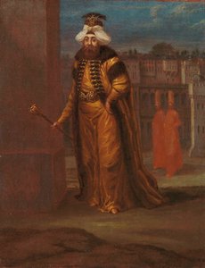 Sultan Ahmed III (1673-1736) de Jean Baptiste Vanmour
