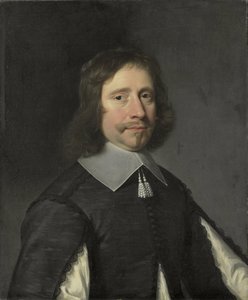 Retrato de um homem, possivelmente Philippe de la Trémoïlle, Conde de Olonne de Jean Baptiste de Champaigne (attributed to)