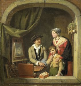 Tornar-se um pintor de Jean Baptiste van Eycken