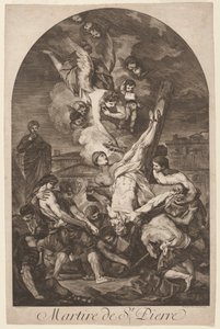 Martire de St. Pierre O Martírio de São Pedro, c. 1750s.