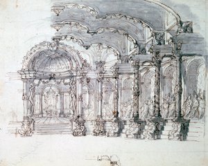paisagem de Jean Berain, Jean Baptiste Lully