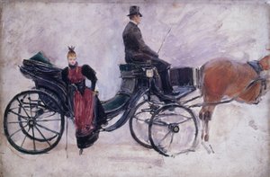 La Victoria, ca. 1880 (óleo sobre madeira) de Jean Beraud
