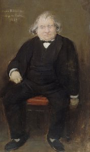 Retrato de Ernest Renan 1823-1892, 1889. de Jean Beraud