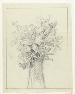 Flores num vaso de Jean Bernard