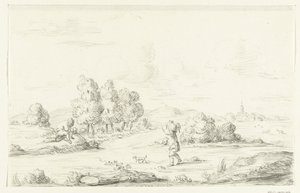 Paisagem com dois homens de Jean Bernard