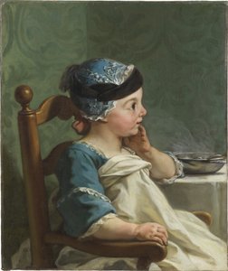 Garcon dans une chaise haute - Boy in a Child
