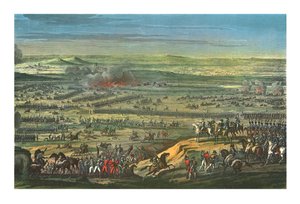 A Batalha de Austerlitz, 2 de dezembro de 1805, c1850 de Jean Bosq