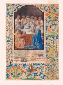 A Circuncisão de Cristo, a partir de um Livro de Horas