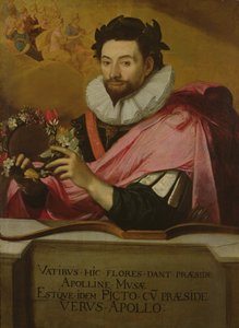 Retrato de Jean de Caulet com a coroa de Apolo, 1635